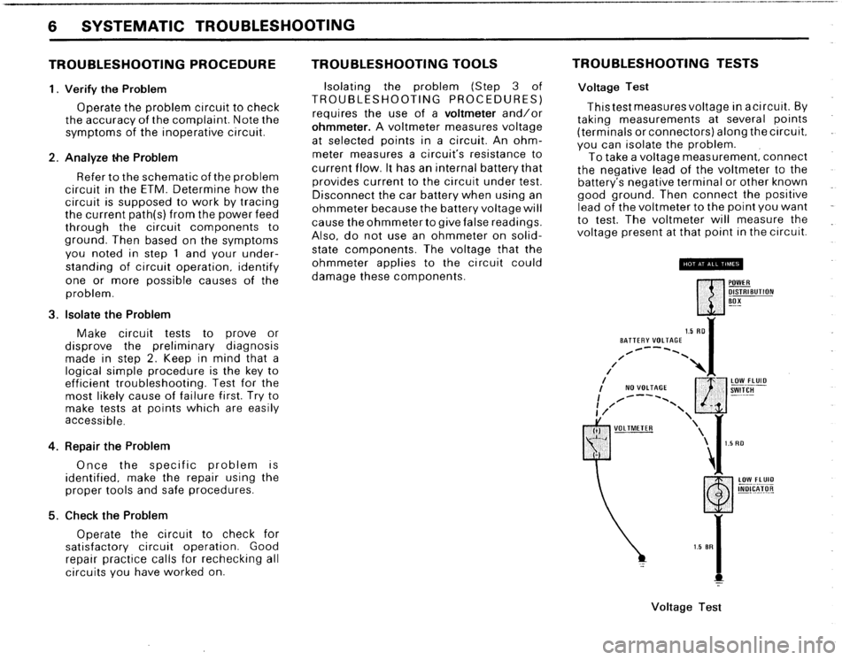 BMW 325i CONVERTIBLE 1989 E30 Electrical Troubleshooting Manual BMW 325i CONVERTIBLE 1989 E30 Electrical Troubleshooting Manual