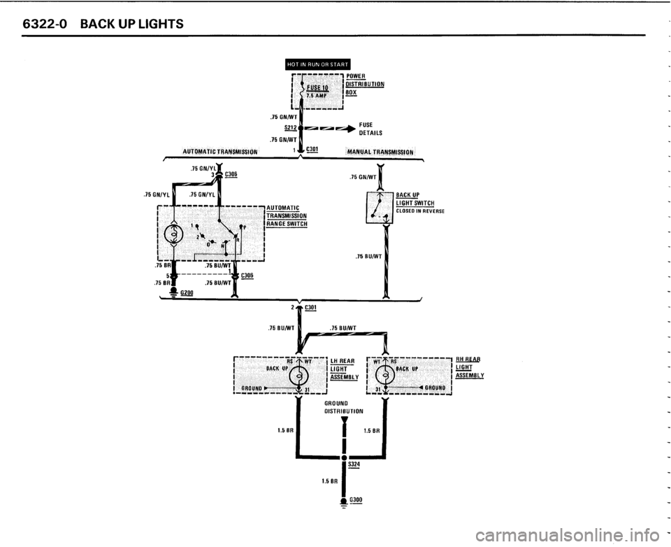 BMW 325i CONVERTIBLE 1989 E30 Electrical Troubleshooting Manual BMW 325i CONVERTIBLE 1989 E30 Electrical Troubleshooting Manual