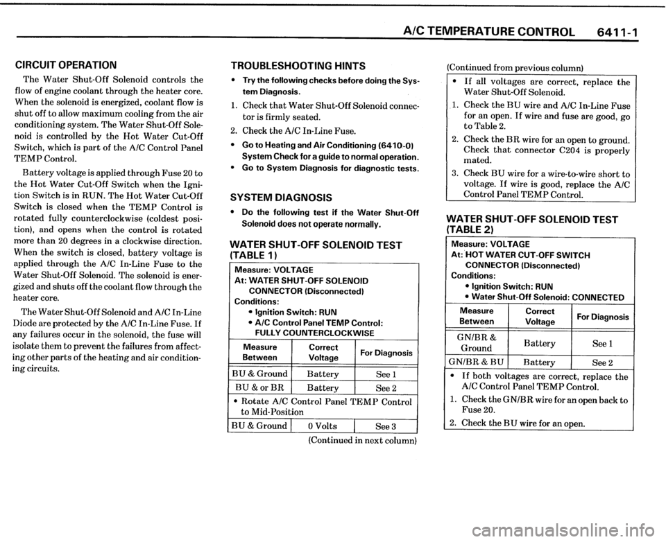 BMW 325i CONVERTIBLE 1989 E30 Electrical Troubleshooting Manual BMW 325i CONVERTIBLE 1989 E30 Electrical Troubleshooting Manual