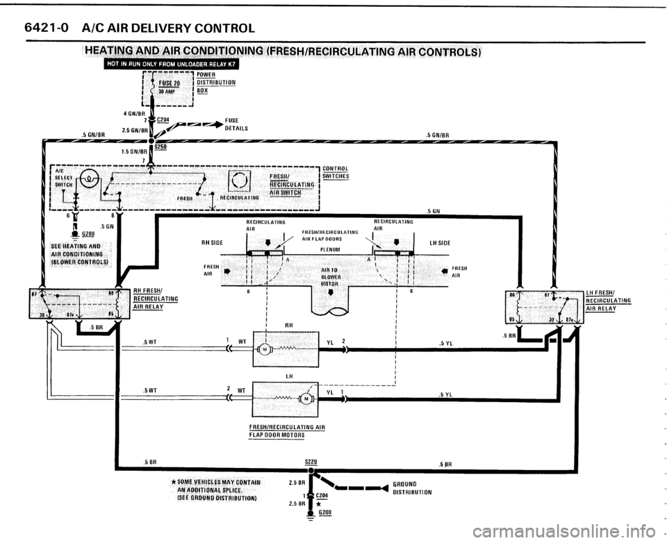 BMW 325i CONVERTIBLE 1989 E30 Electrical Troubleshooting Manual BMW 325i CONVERTIBLE 1989 E30 Electrical Troubleshooting Manual