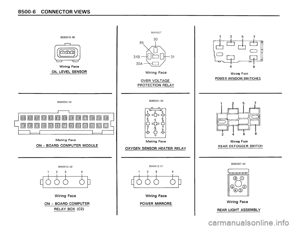 BMW 325ix 1989 E30 Electrical Troubleshooting Manual 