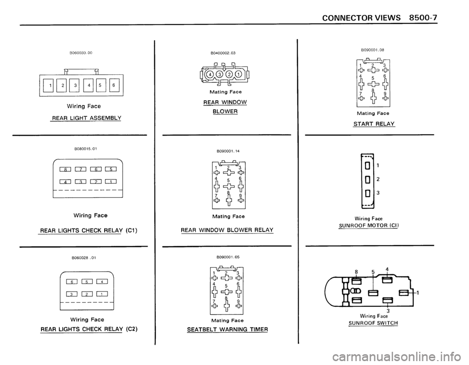 BMW 325ix 1989 E30 Electrical Troubleshooting Manual 