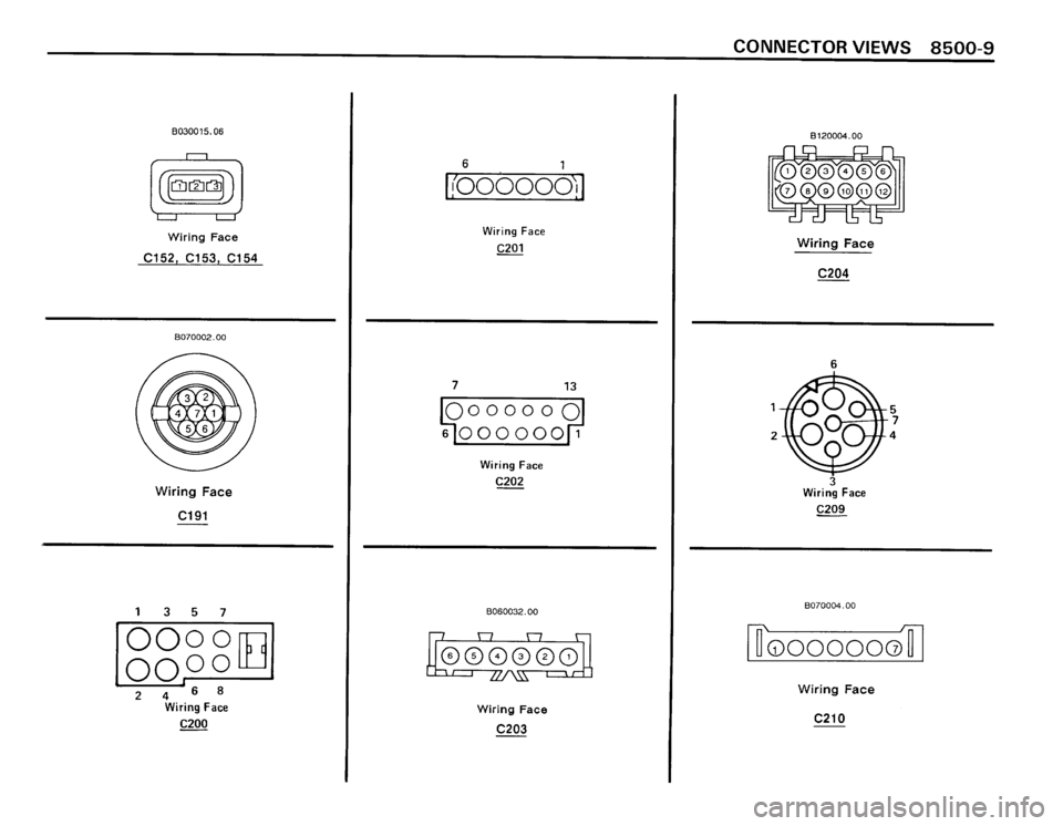 BMW 325ix 1989 E30 Electrical Troubleshooting Manual 