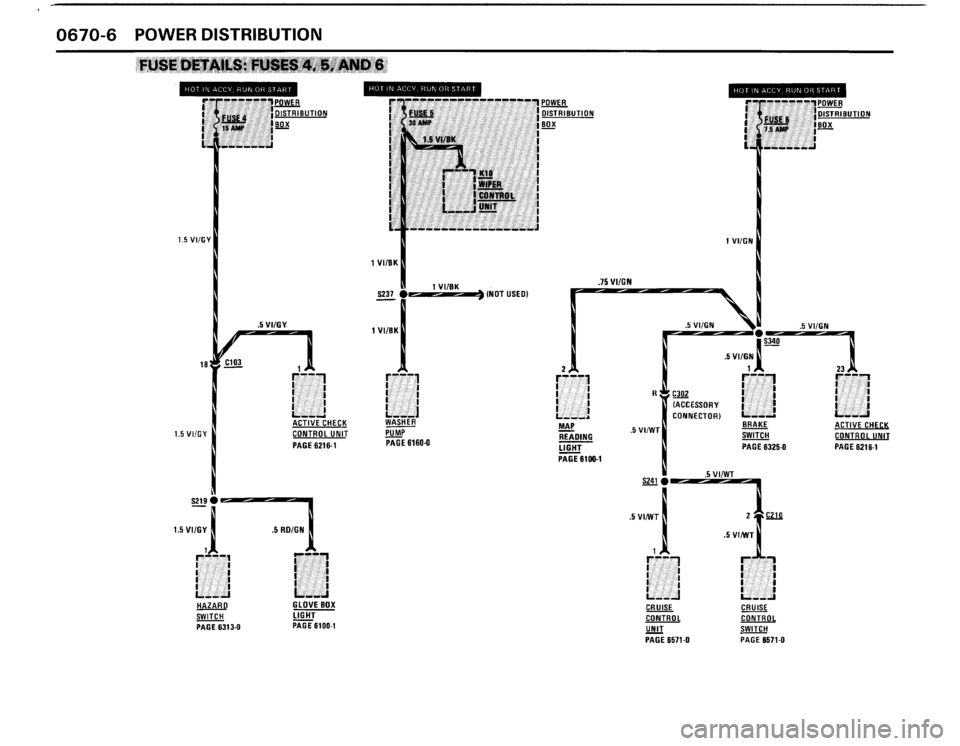 BMW 325ix 1989 E30 Electrical Troubleshooting Manual 