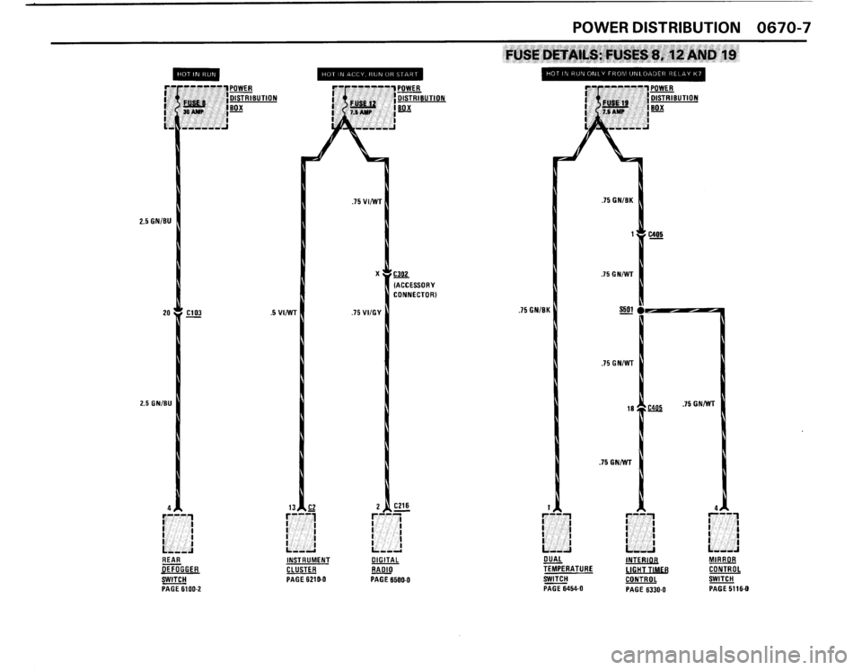 BMW 325ix 1989 E30 Electrical Troubleshooting Manual 