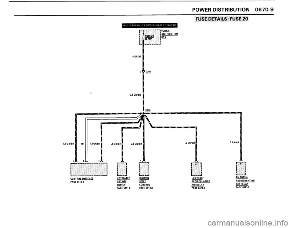 BMW 325ix 1989 E30 Electrical Troubleshooting Manual 