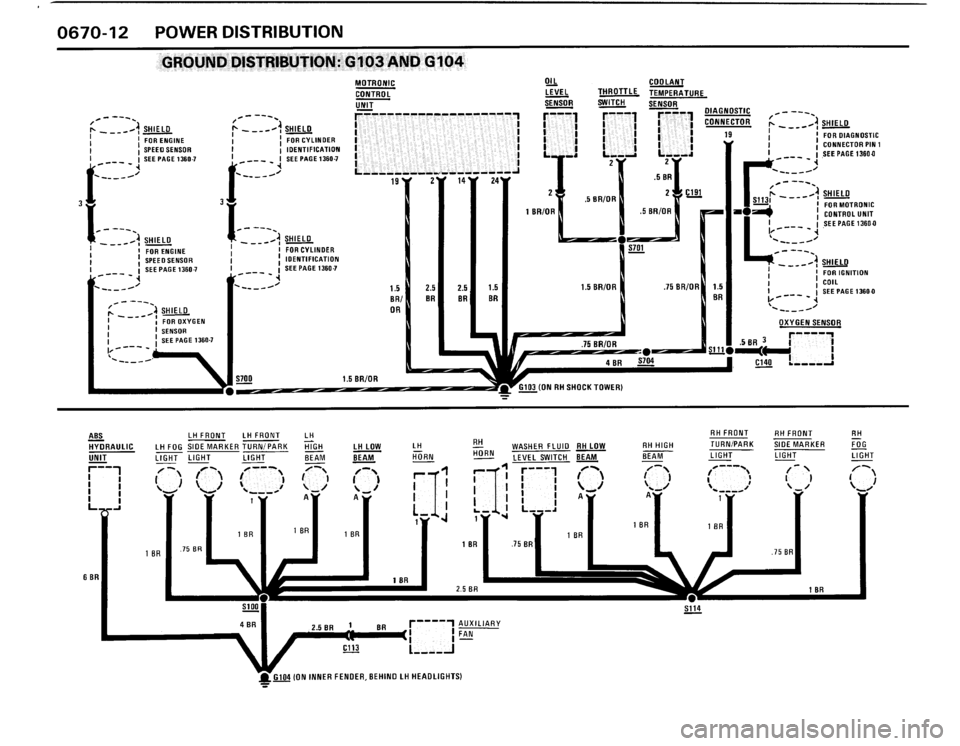 BMW 325ix 1989 E30 Electrical Troubleshooting Manual 