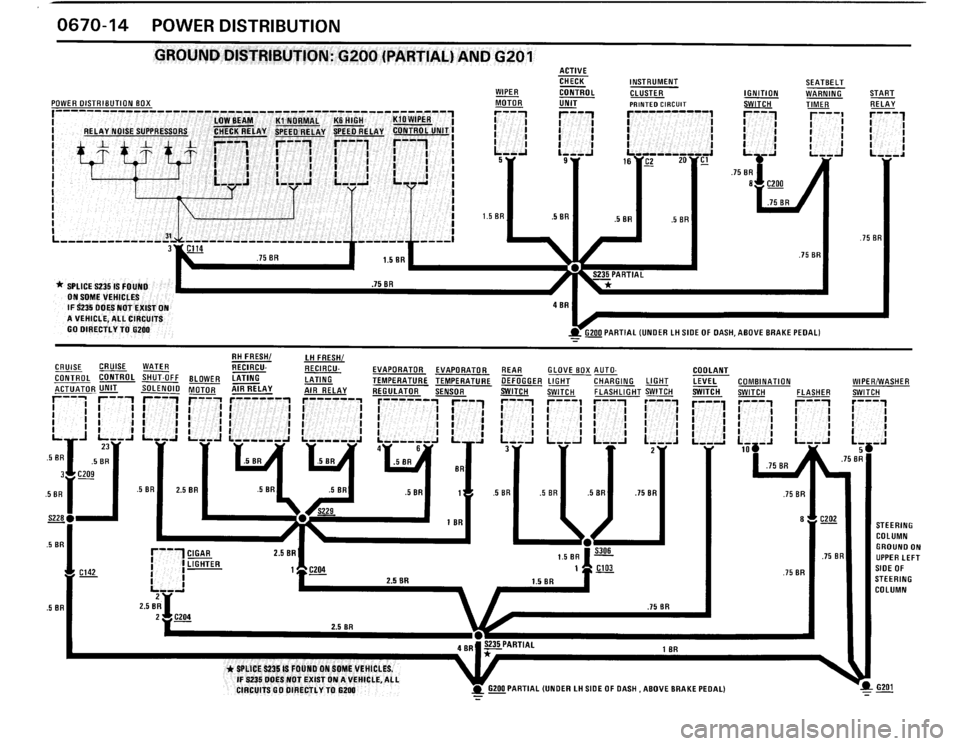 BMW 325ix 1989 E30 Electrical Troubleshooting Manual 