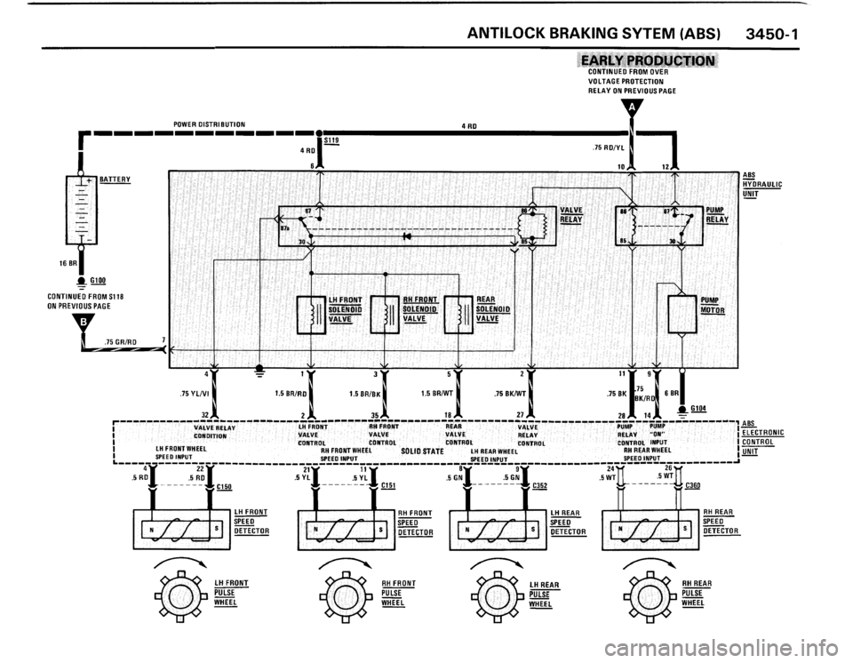 BMW 325ix 1989 E30 Electrical Troubleshooting Manual 