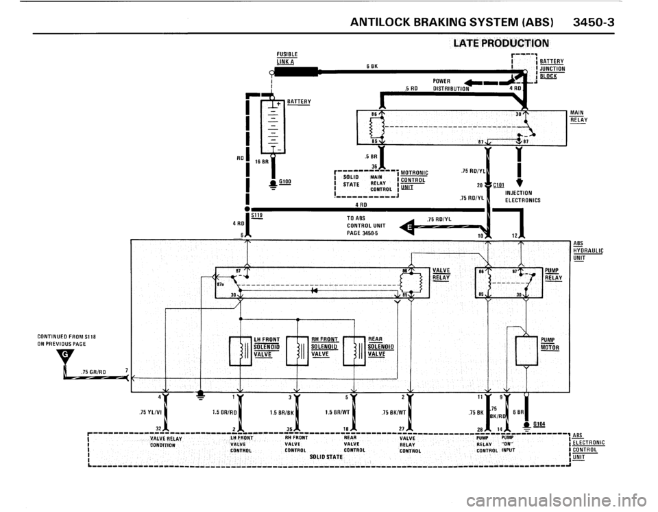 BMW 325ix 1989 E30 Electrical Troubleshooting Manual 