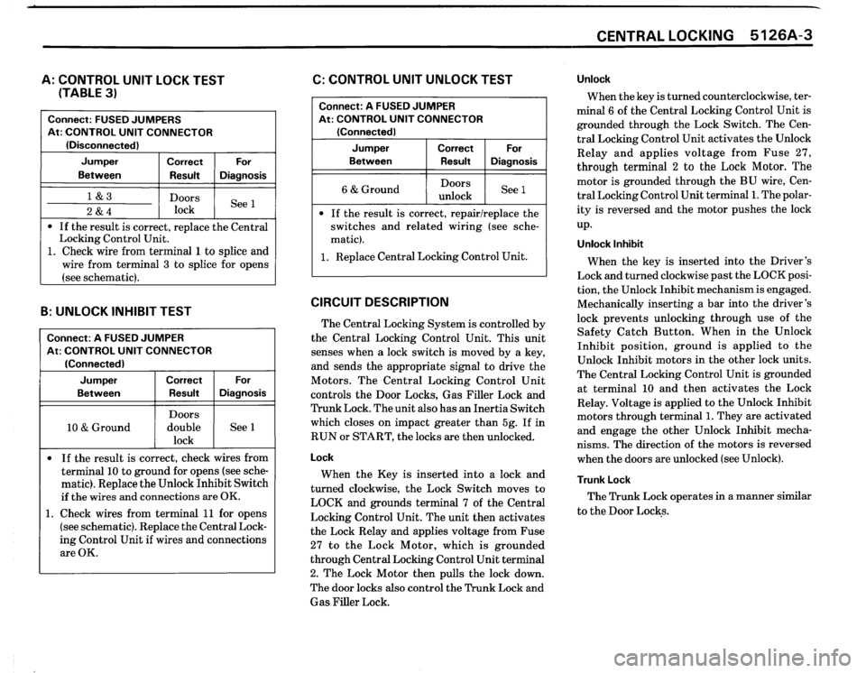 BMW 325ix 1989 E30 Electrical Troubleshooting Manual 