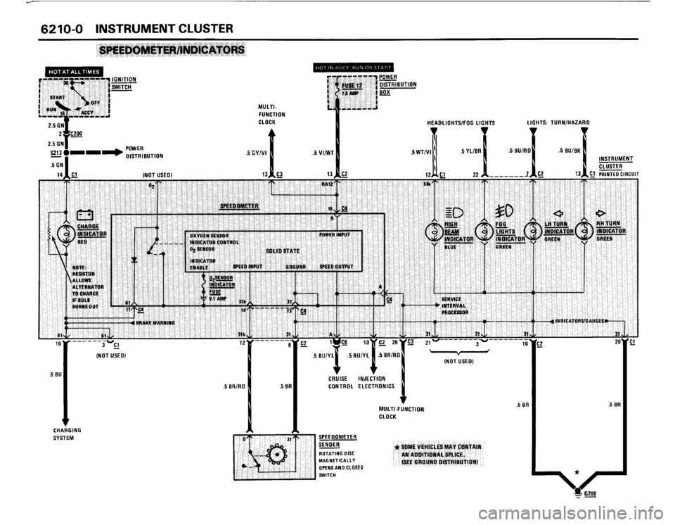 BMW 325ix 1989 E30 Electrical Troubleshooting Manual 