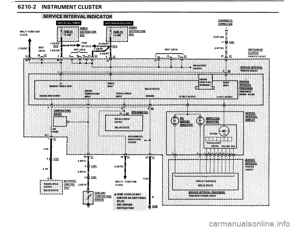 BMW 325ix 1989 E30 Electrical Troubleshooting Manual 