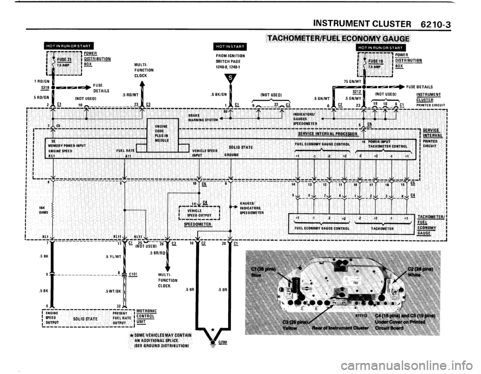 BMW 325ix 1989 E30 Electrical Troubleshooting Manual 