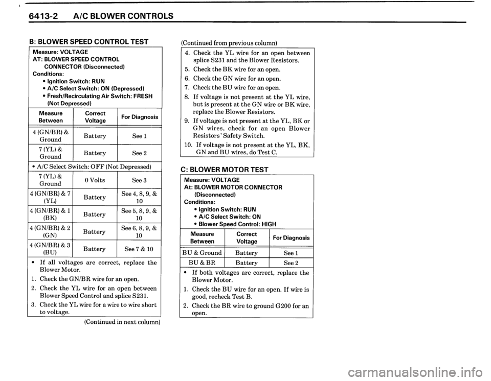 BMW 325ix 1989 E30 Electrical Troubleshooting Manual 