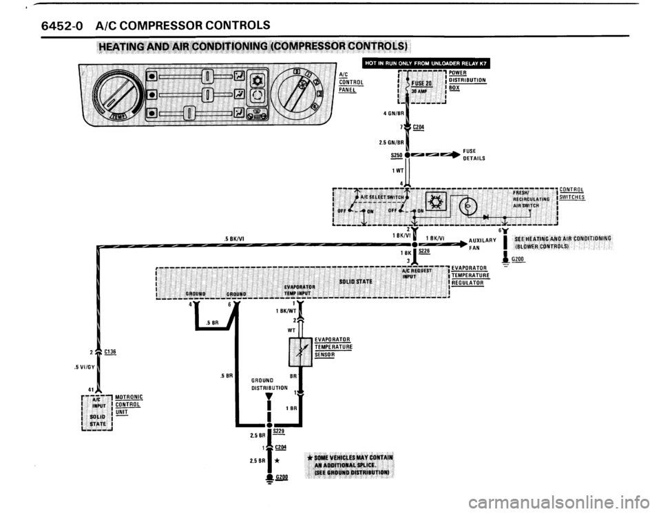 BMW 325ix 1989 E30 Electrical Troubleshooting Manual 