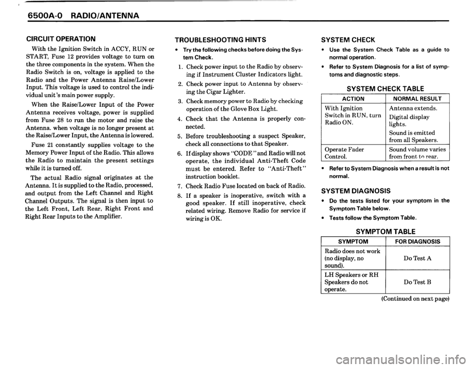 BMW 325ix 1989 E30 Electrical Troubleshooting Manual 