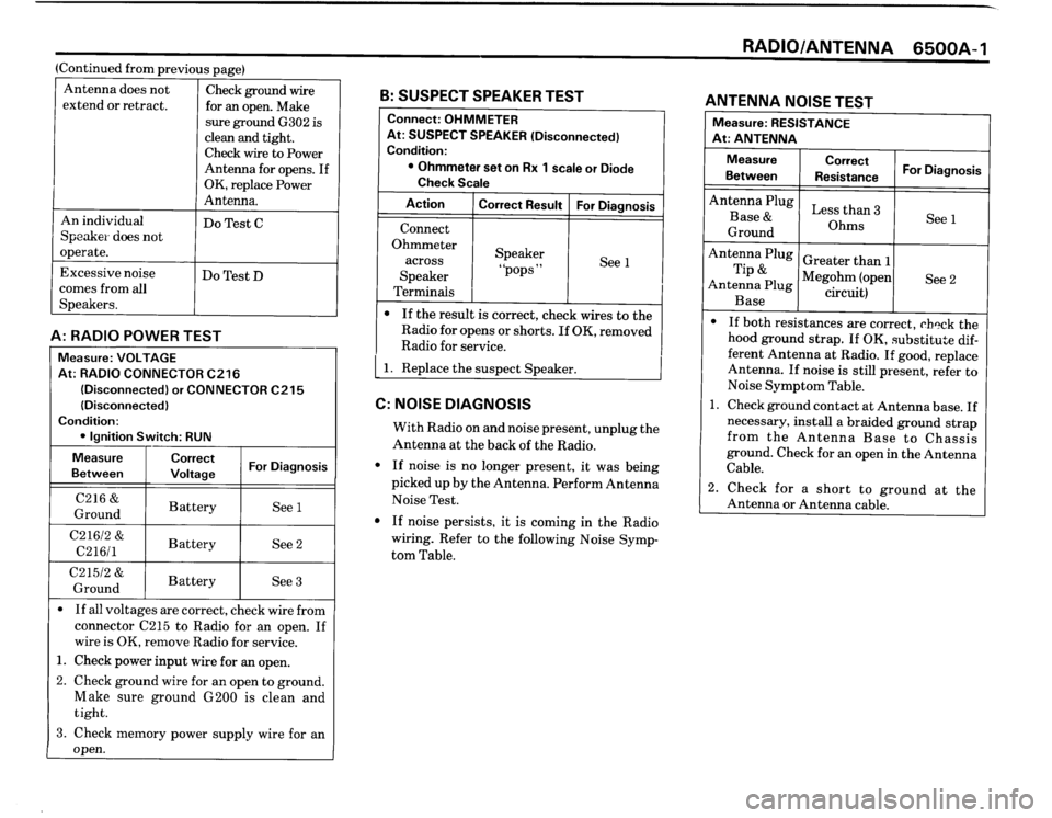 BMW 325ix 1989 E30 Electrical Troubleshooting Manual 