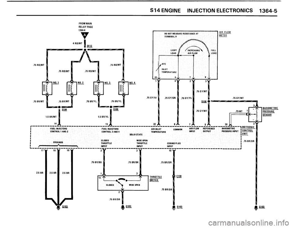 BMW M3 1989 E30 Electrical Troubleshooting Manual 