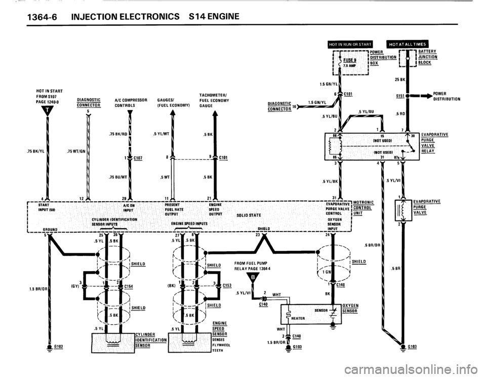 BMW M3 1989 E30 Electrical Troubleshooting Manual 