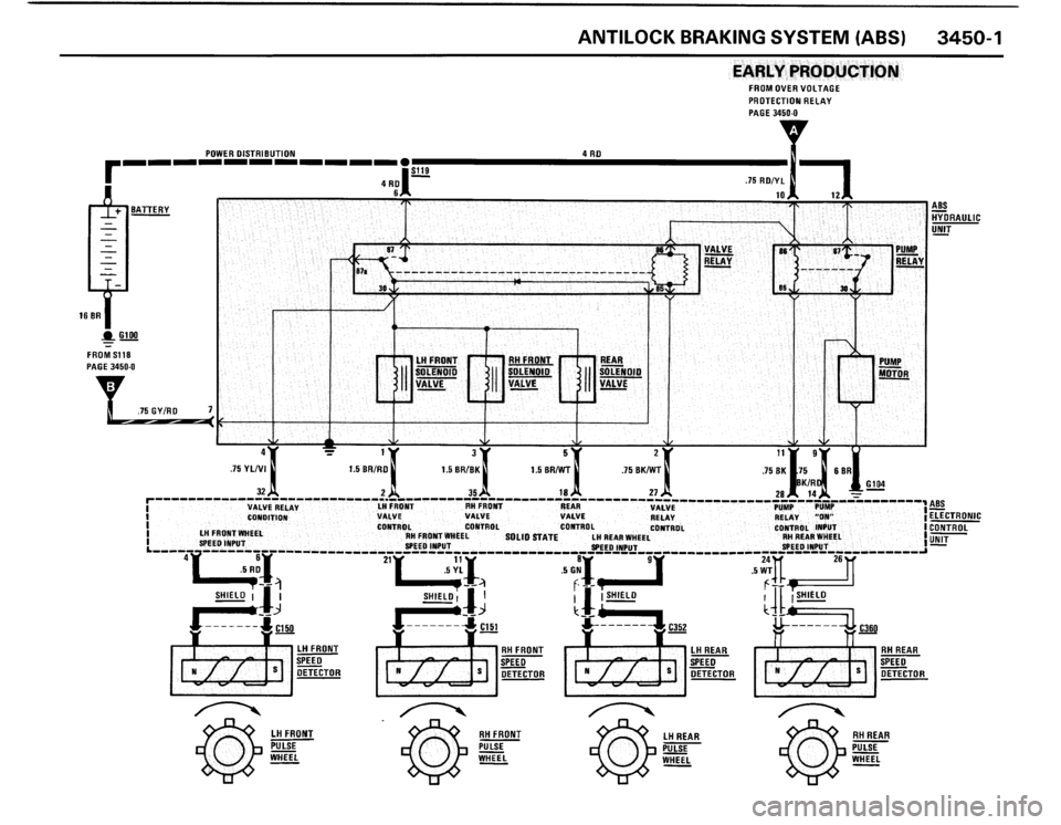 BMW M3 1989 E30 Electrical Troubleshooting Manual 