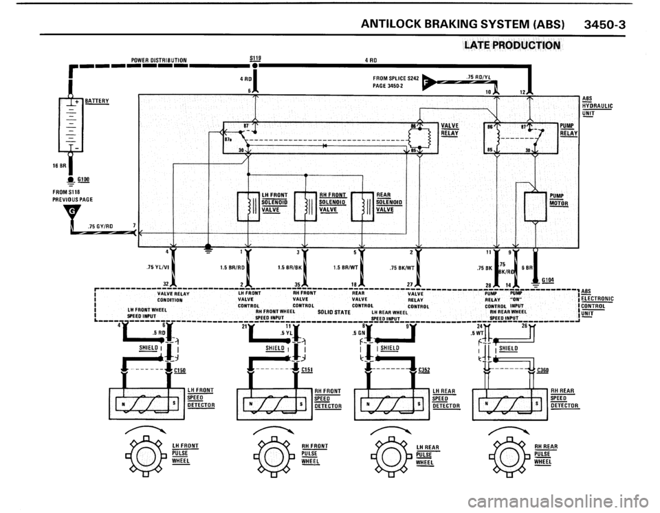 BMW M3 1989 E30 Electrical Troubleshooting Manual 