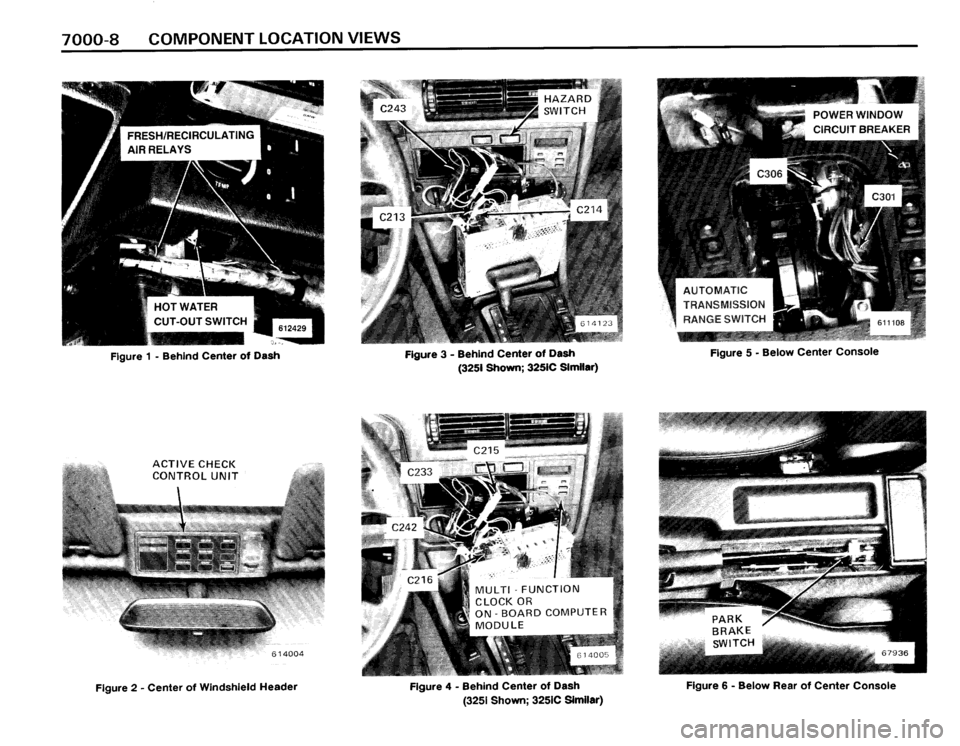 BMW 325i CONVERTIBLE 1990 E30 Electrical Troubleshooting Manual BMW 325i CONVERTIBLE 1990 E30 Electrical Troubleshooting Manual