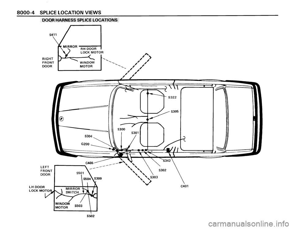 BMW 325i CONVERTIBLE 1990 E30 Electrical Troubleshooting Manual 