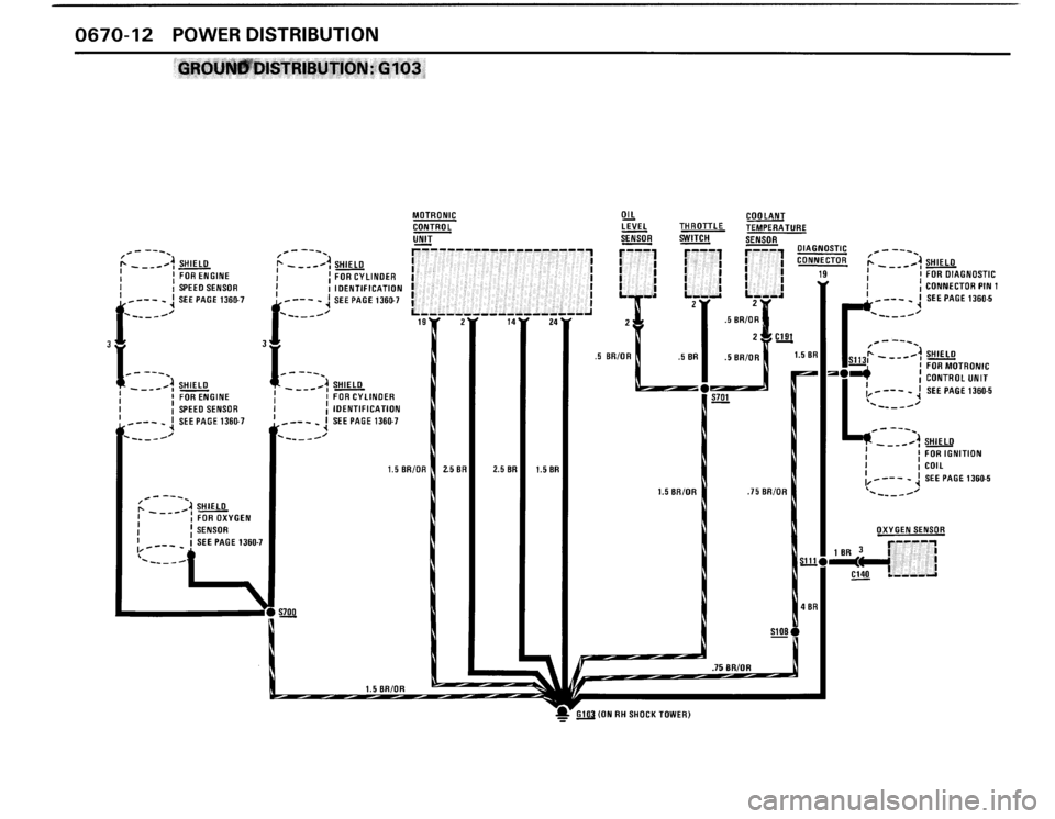 BMW 325i CONVERTIBLE 1990 E30 Electrical Troubleshooting Manual 