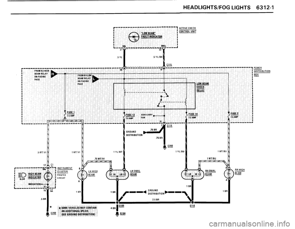 BMW 325i CONVERTIBLE 1990 E30 Electrical Troubleshooting Manual BMW 325i CONVERTIBLE 1990 E30 Electrical Troubleshooting Manual
