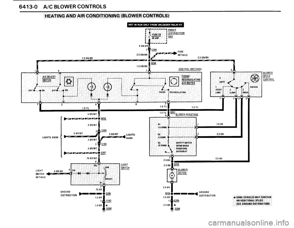 BMW 325i CONVERTIBLE 1990 E30 Electrical Troubleshooting Manual BMW 325i CONVERTIBLE 1990 E30 Electrical Troubleshooting Manual