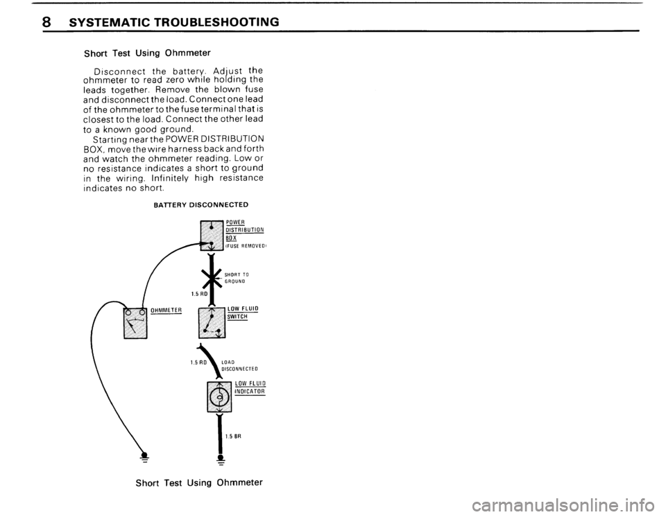 BMW 325i CONVERTIBLE 1990 E30 Electrical Troubleshooting Manual BMW 325i CONVERTIBLE 1990 E30 Electrical Troubleshooting Manual