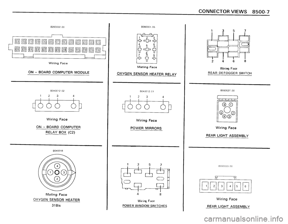 BMW 325ix 1990 E30 Electrical Troubleshooting Manual  BMW 325ix 1990 E30 Electrical Troubleshooting Manual