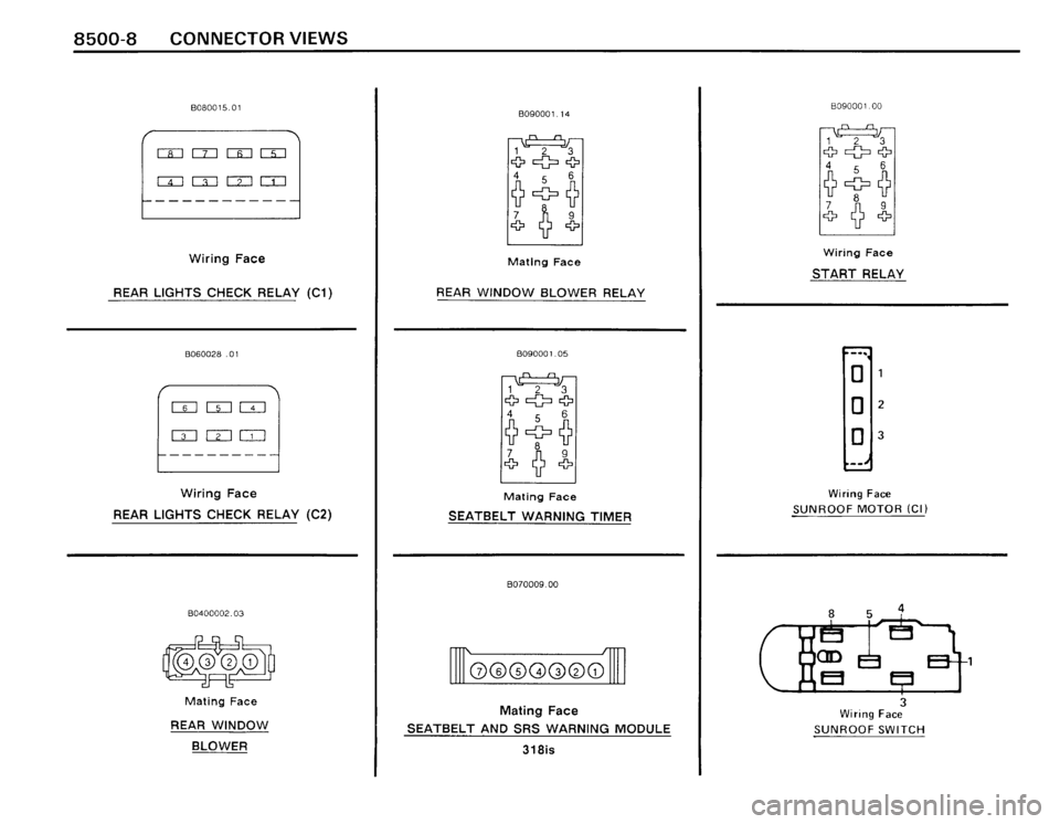 BMW 325ix 1990 E30 Electrical Troubleshooting Manual  BMW 325ix 1990 E30 Electrical Troubleshooting Manual
