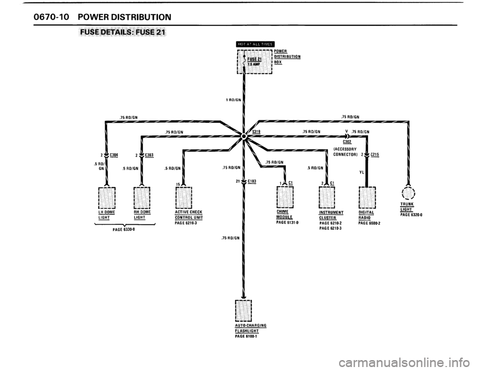 BMW 325ix 1990 E30 Electrical Troubleshooting Manual 