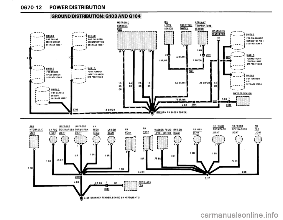 BMW 325ix 1990 E30 Electrical Troubleshooting Manual 