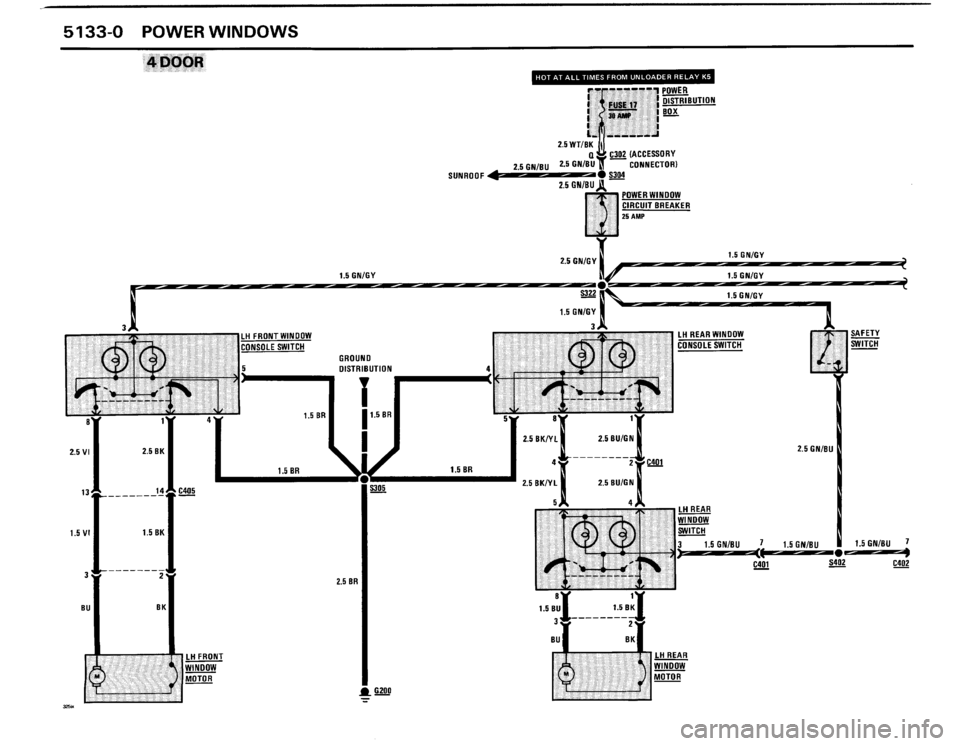 BMW 325ix 1990 E30 Electrical Troubleshooting Manual BMW 325ix 1990 E30 Electrical Troubleshooting Manual