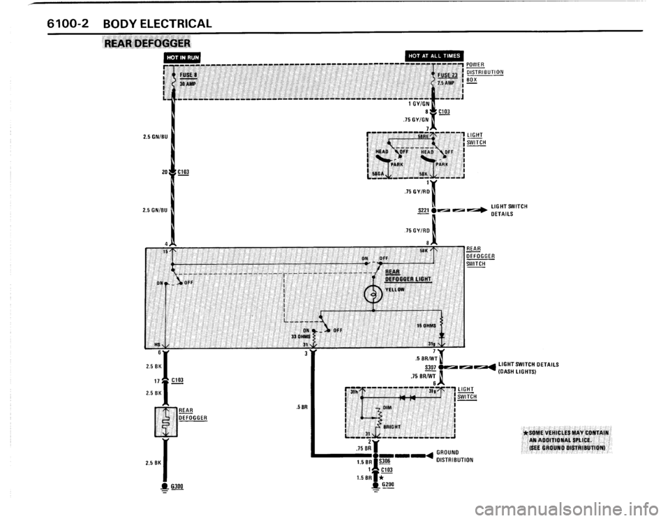 BMW 325ix 1990 E30 Electrical Troubleshooting Manual BMW 325ix 1990 E30 Electrical Troubleshooting Manual