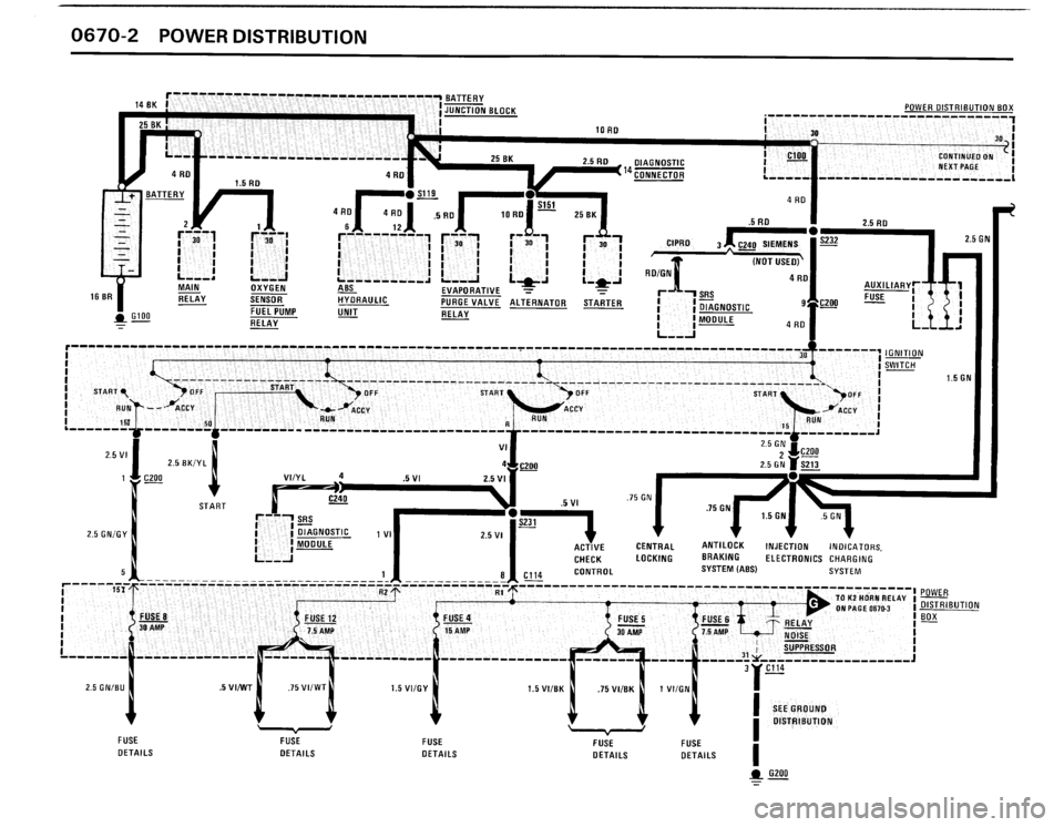 BMW M3 1990 E30 Electrical Troubleshooting Manual 