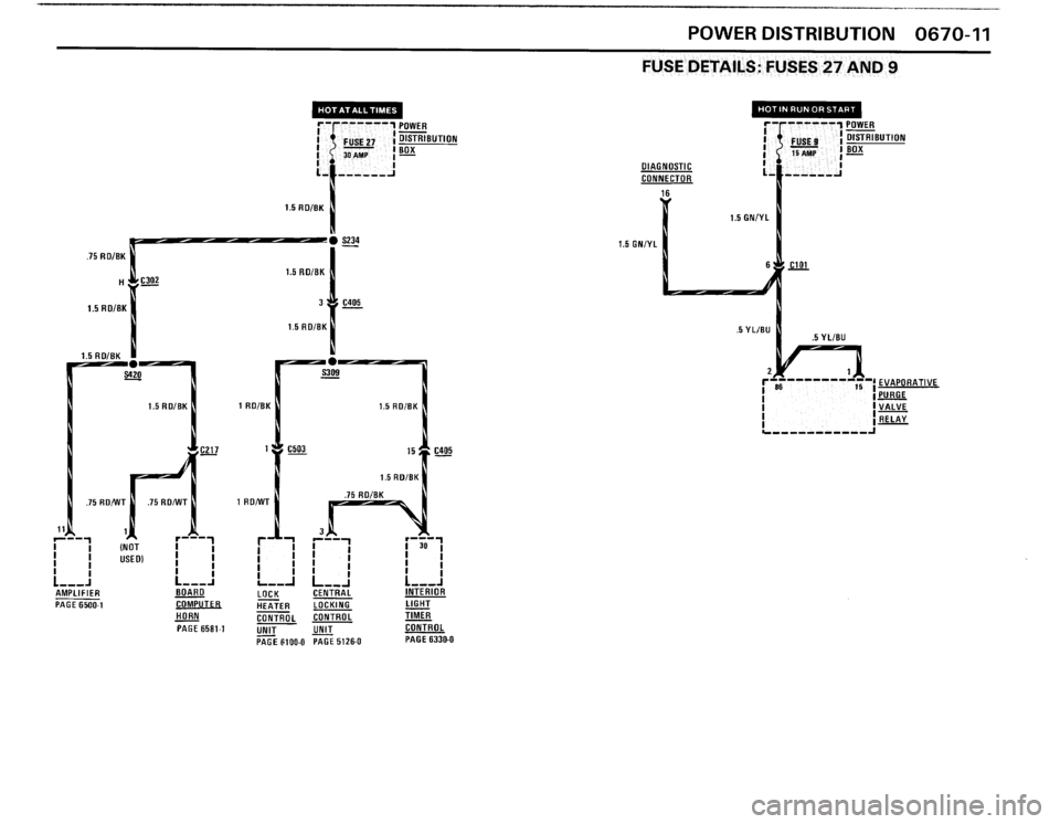 BMW M3 1990 E30 Electrical Troubleshooting Manual 