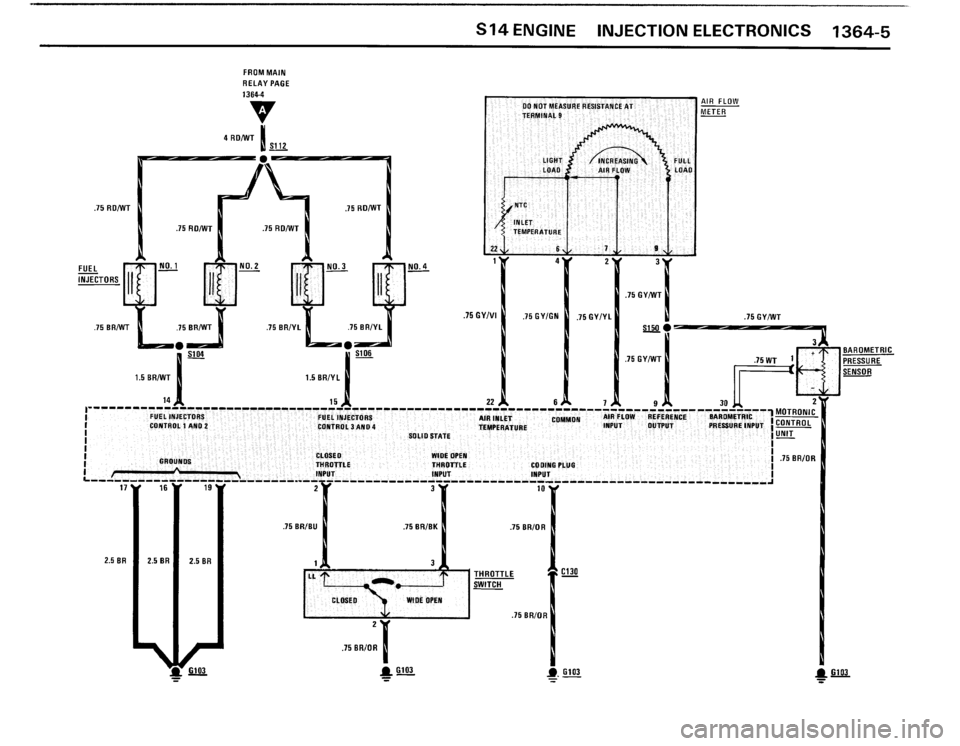 BMW M3 1990 E30 Electrical Troubleshooting Manual 