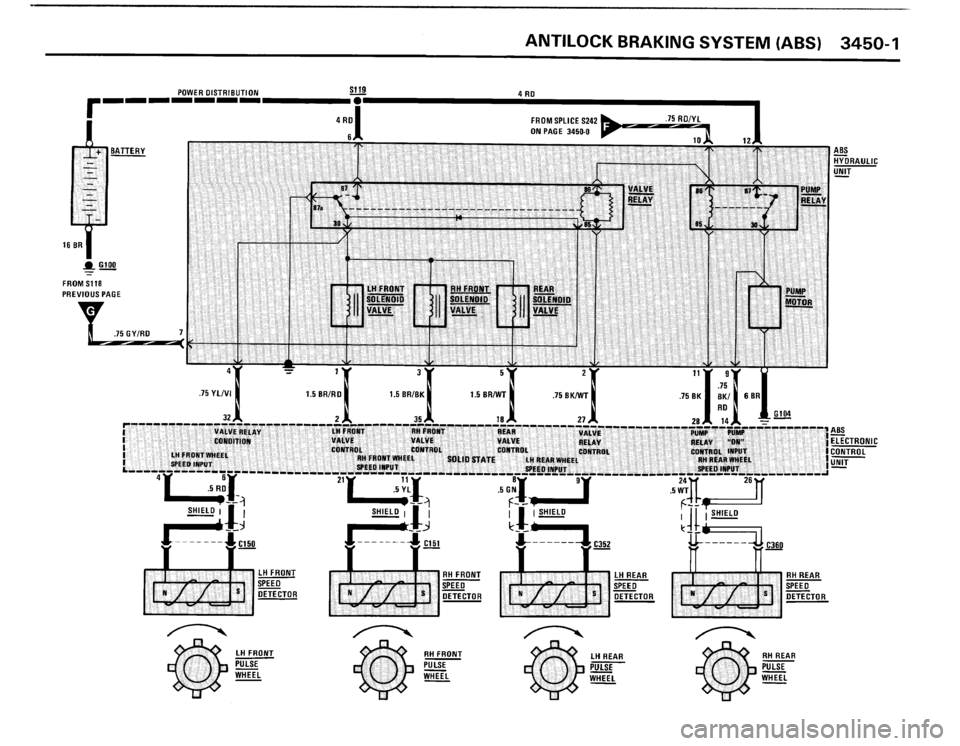 BMW M3 1990 E30 Electrical Troubleshooting Manual 