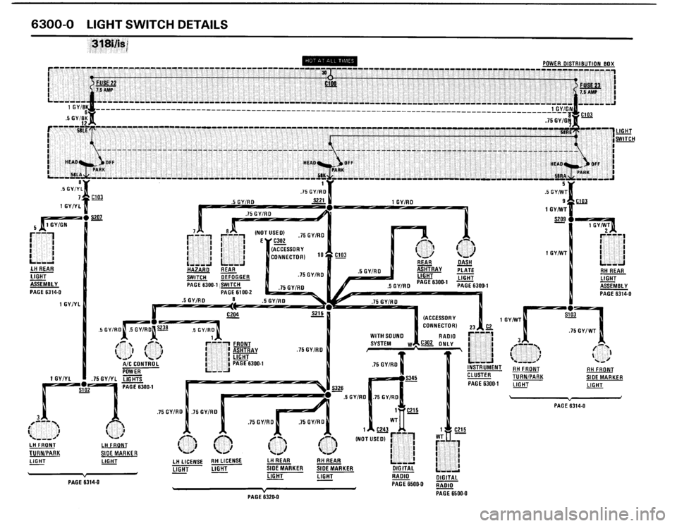 BMW 318is 1991 E30 Electrical Troubleshooting Manual BMW 318is 1991 E30 Electrical Troubleshooting Manual
