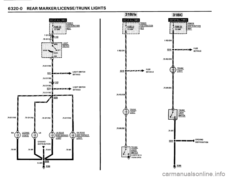 BMW 318is 1991 E30 Electrical Troubleshooting Manual BMW 318is 1991 E30 Electrical Troubleshooting Manual