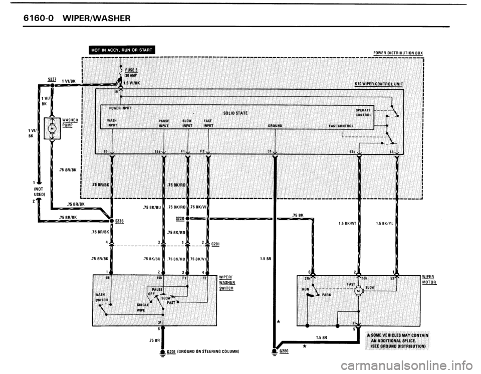 BMW 325i 1991 E30 Electrical Troubleshooting Manual 