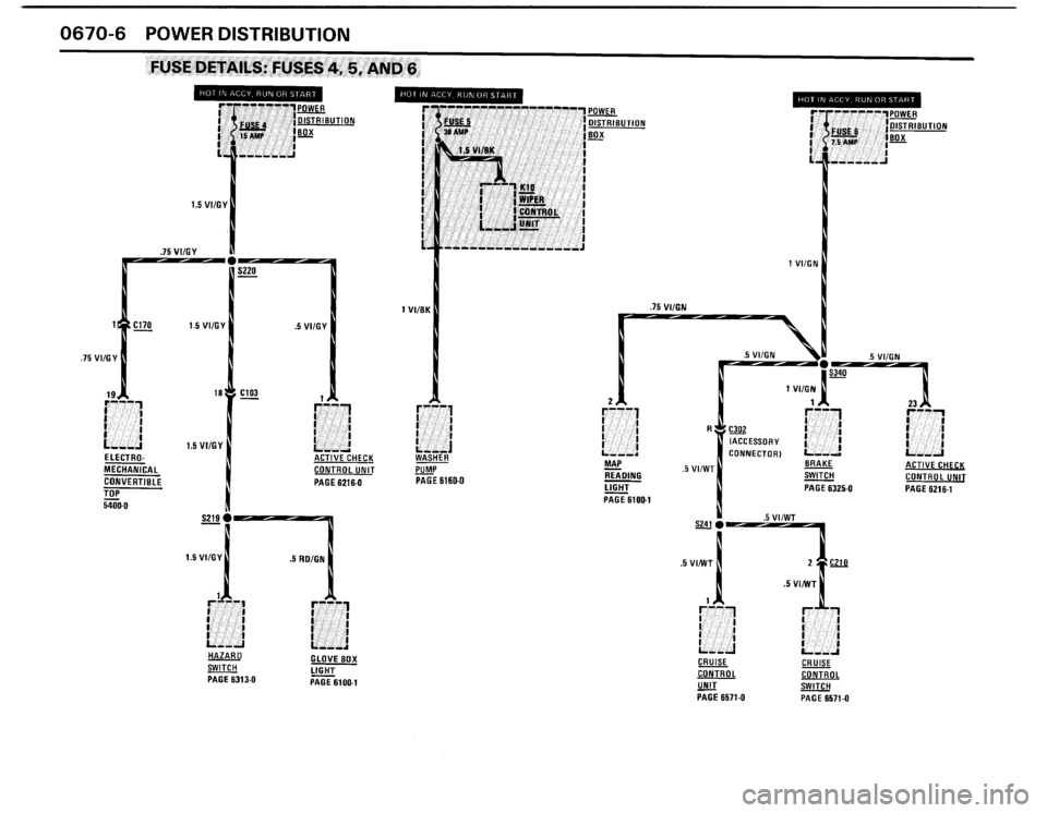 BMW 325i 1991 E30 Electrical Troubleshooting Manual 