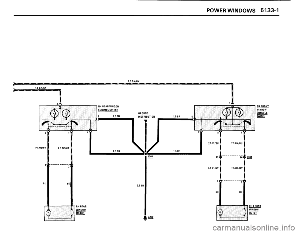 BMW 325i 1991 E30 Electrical Troubleshooting Manual 