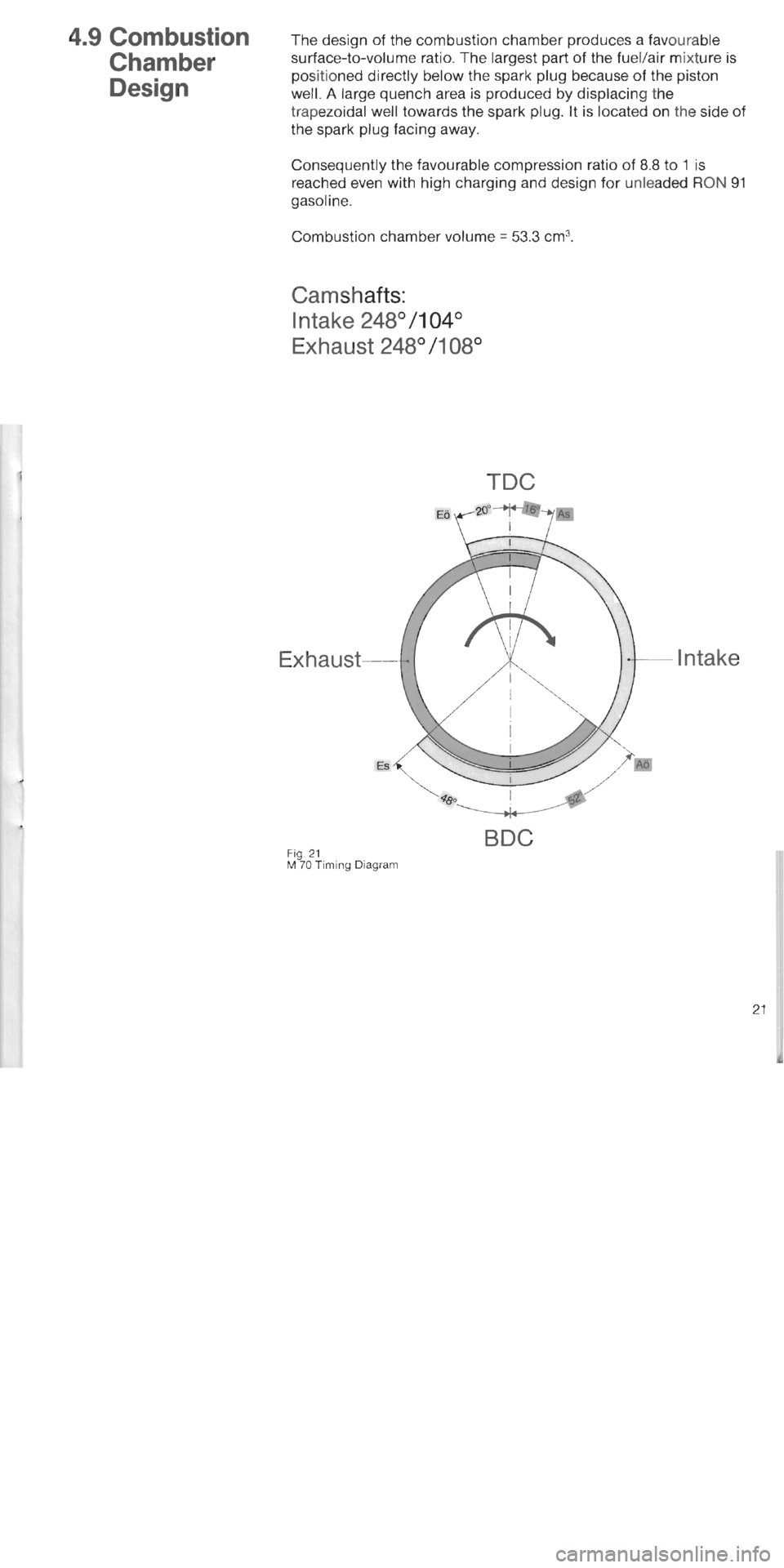 BMW 750i 1994 E32 M70 Engine Owners Manual 