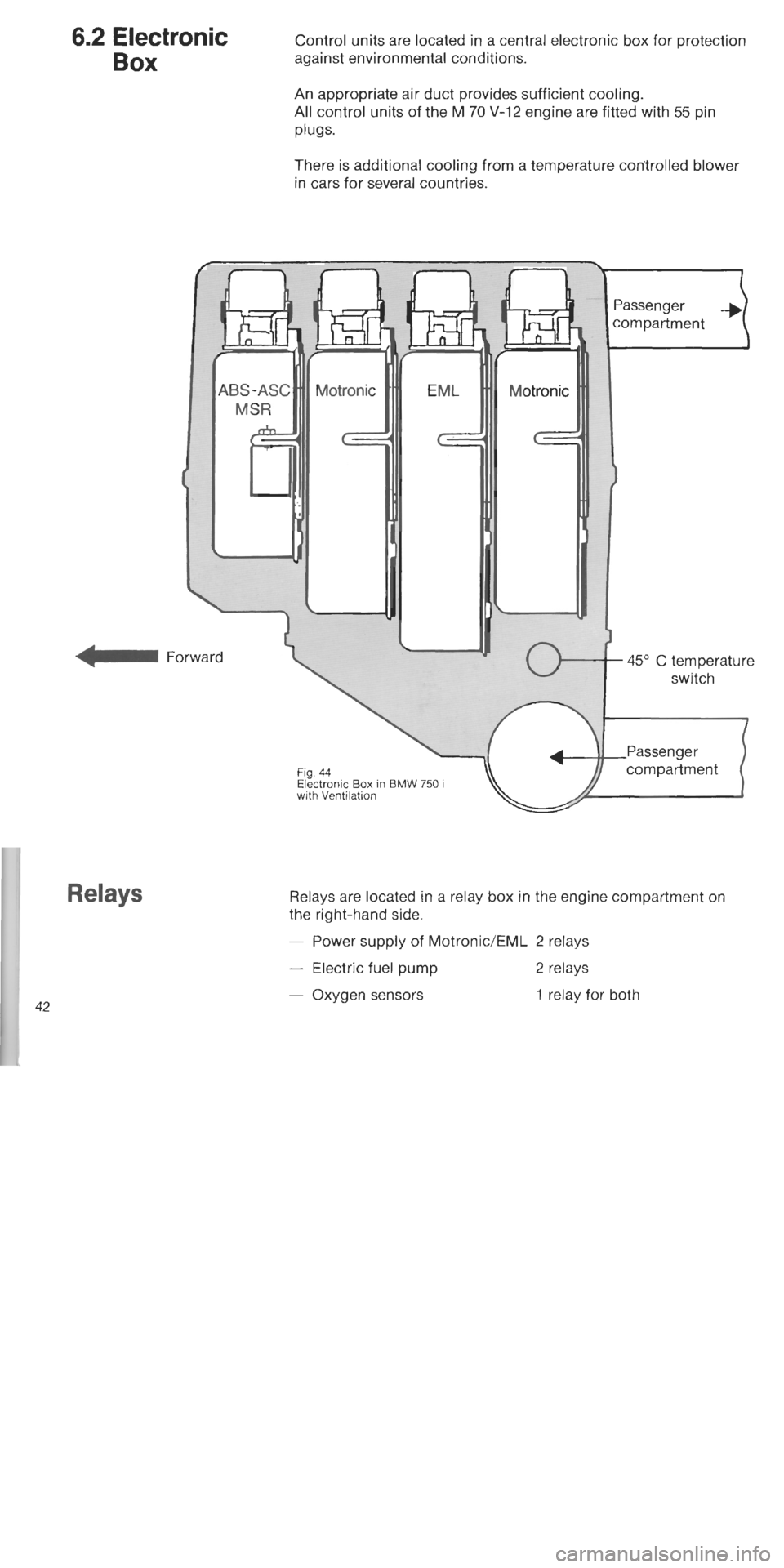 BMW 750i 1993 E32 M70 Engine Service Manual 