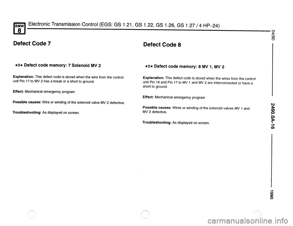BMW 850ci 1990 E31 Electrical Troubleshooting Manual BMW 850ci 1990 E31 Electrical Troubleshooting Manual